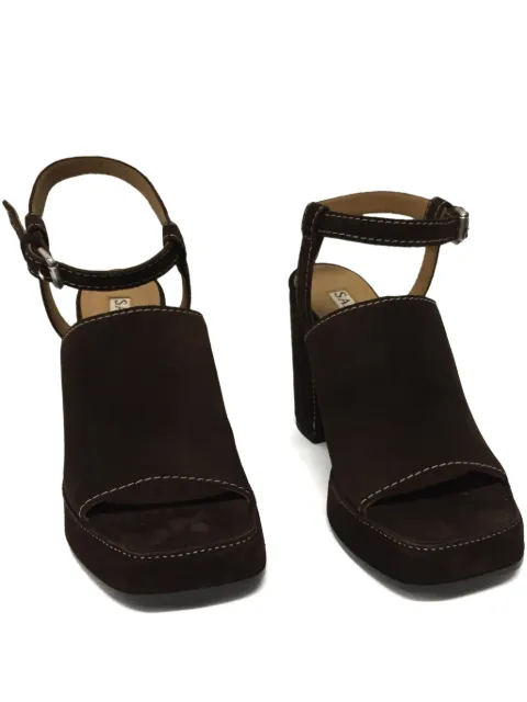 Sartore suede heeled sandals Brown SR3947