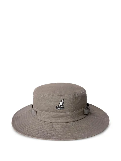Kangol logo-appliqué sun hat Grey K5302