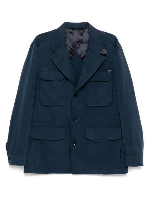 Brioni Sahariana jacket Blue SGQQ0LPC4954200