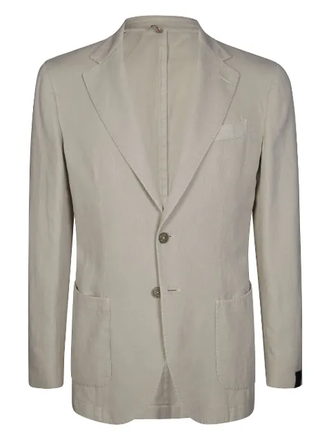 Santaniello single-breasted blazer Grey DS3032