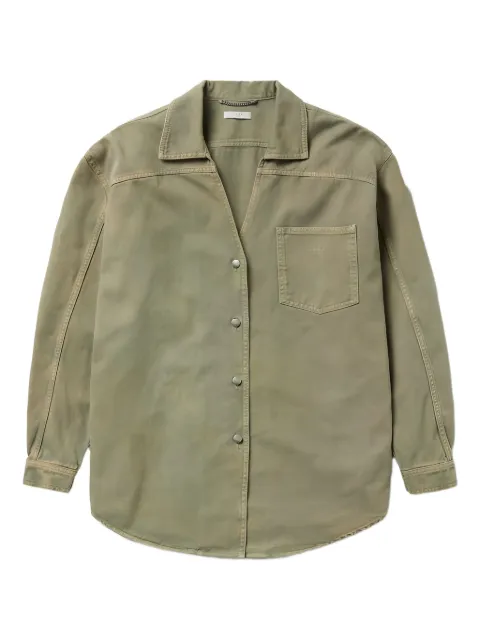 1989 STUDIO denim shirt Green S03UCC003FAB001