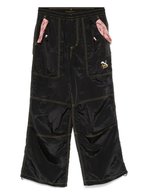 PUMA x KidSuper logo-print trousers Black 62951501