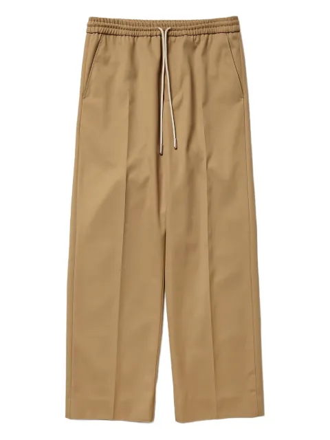 1989 STUDIO drawstring-waist trousers Neutrals S03MDG001FAB001