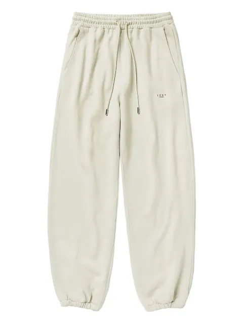 1989 STUDIO cotton track pants Neutrals S03MME005UFLE002