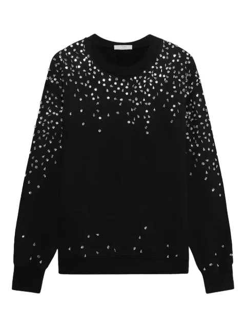 1989 STUDIO cotton sweatshirt Black MFW24301CRYSTA