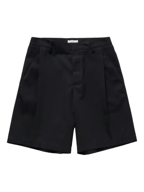 1989 STUDIO pleated tailored shorts Blue S03MDH001FAB001