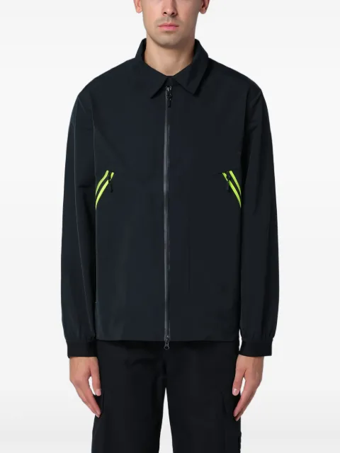 PURPLE MOUNTAIN OBSERVATOR zip-up lightweight jacket Black PMO2043NY