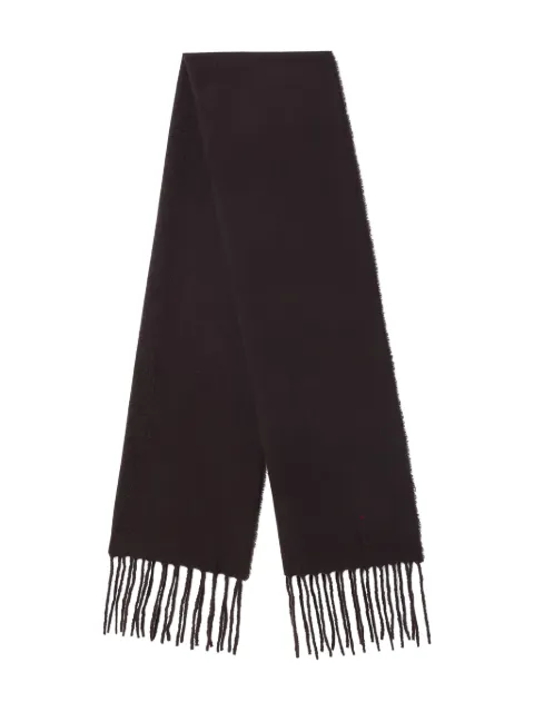 Destin fringed scarf Brown OPUSGRWO