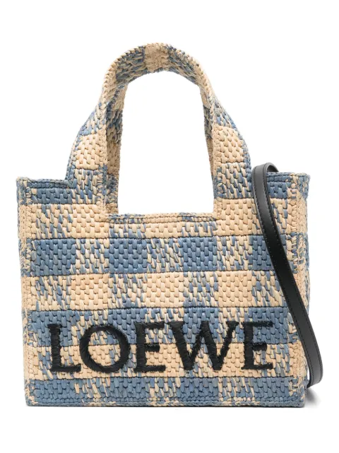 LOEWE small Font tote bag Neutrals ALF1B59X16