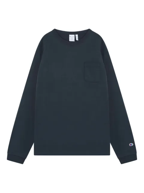 Champion logo-embroidered T-shirt Black C5P401