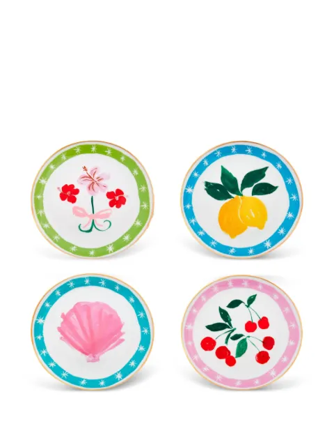 Bitossi Home Con Amore side plates (set of four) White FTB52002