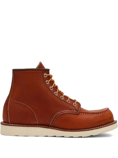 Red Wing Shoes lace-up leather boots Brown 00875LE