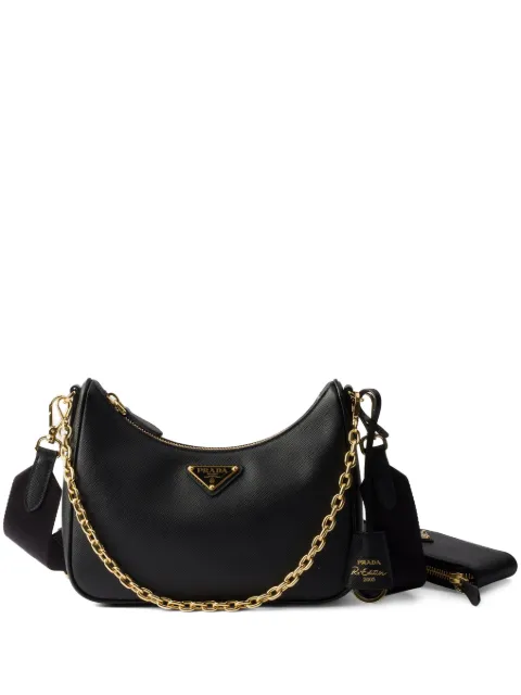 Prada Re-edition 2005 Saffiano leather bag Black 1BH204VV2PNZV