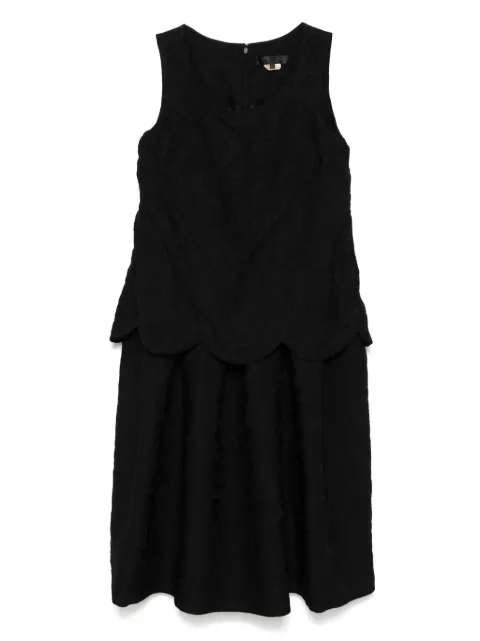 Comme Des Garçons Comme Des Garçons layered mini dress Black ROO001