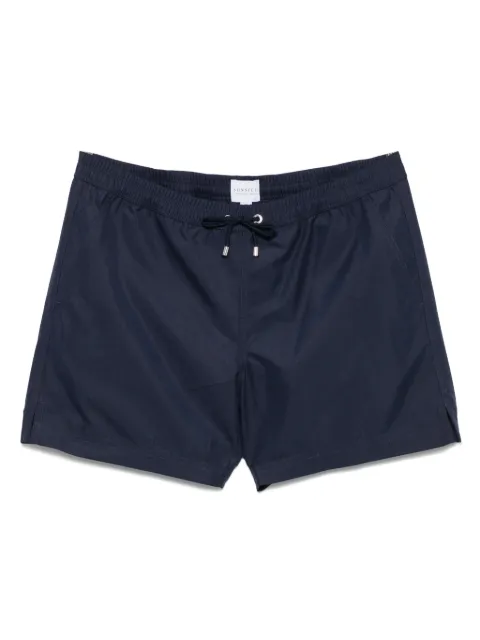 Sunspel drawstring swim shorts Blue MSHR3705