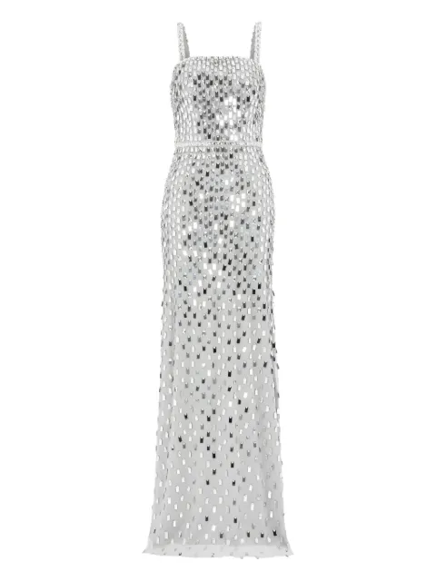 Jenny Packham Juliette maxi dress Grey ZCD112L