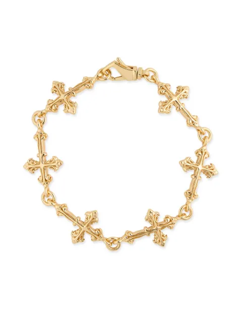 Emanuele Bicocchi large Avelli multi-cross bracelet Gold SFCB6G
