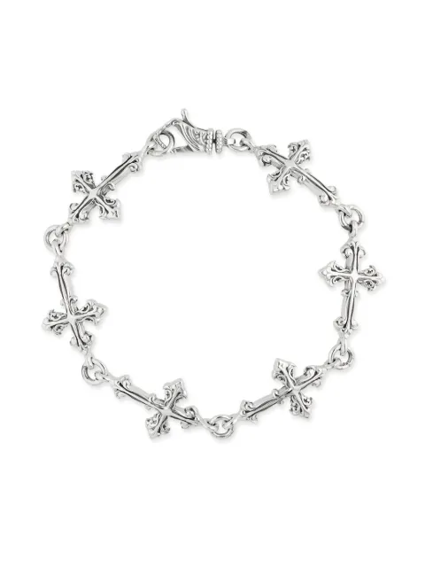 Emanuele Bicocchi large Avelli multi-cross bracelet Silver SFCB6