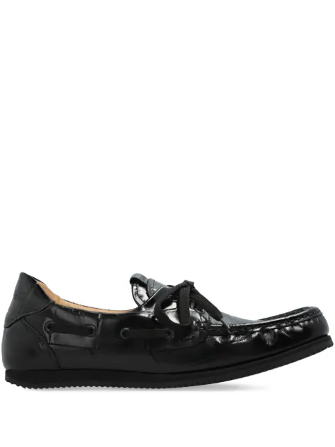 Jacquemus The Batto boat shoes Black 251FO1733164