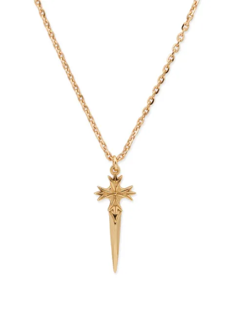 Emanuele Bicocchi dagger-pendant necklace Gold DGNC2G