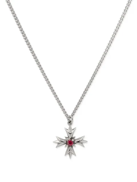 Emanuele Bicocchi crest-charm necklace Silver MLCP8FRUBY