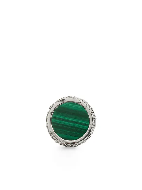 Emanuele Bicocchi Amulet Malachite earring Silver OTE1MALACHITE