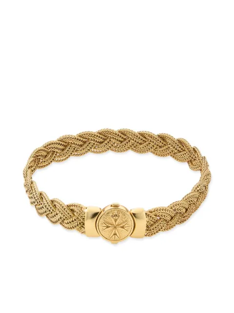 Emanuele Bicocchi diamond-cut flat braided bracelet Gold FKXB2G