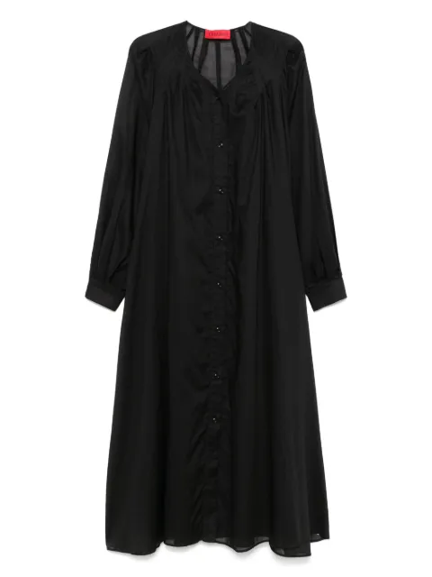 THELATEST Bruge maxi dress Black 8000T0172LNTP