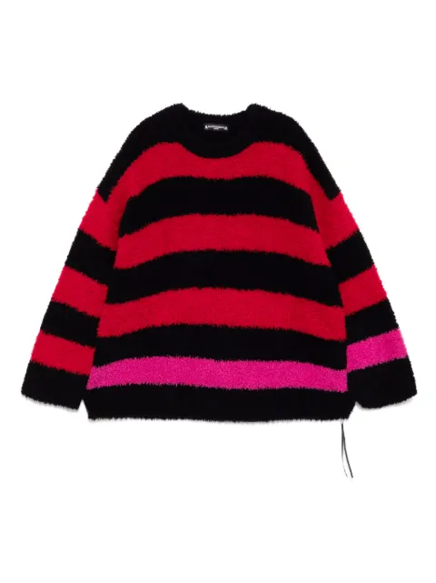 Mastermind World striped sweater Black MW24S13KN006101