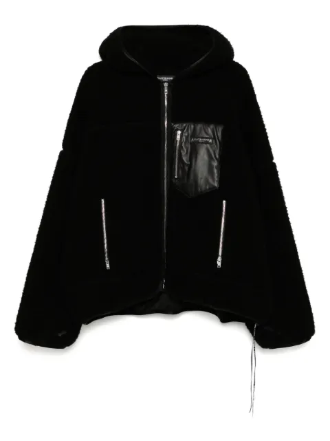 Mastermind World zip-up jacket Black MW24S13BL040103