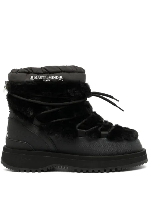 Mastermind World Bower round-toe boots Black MW24C13BO103