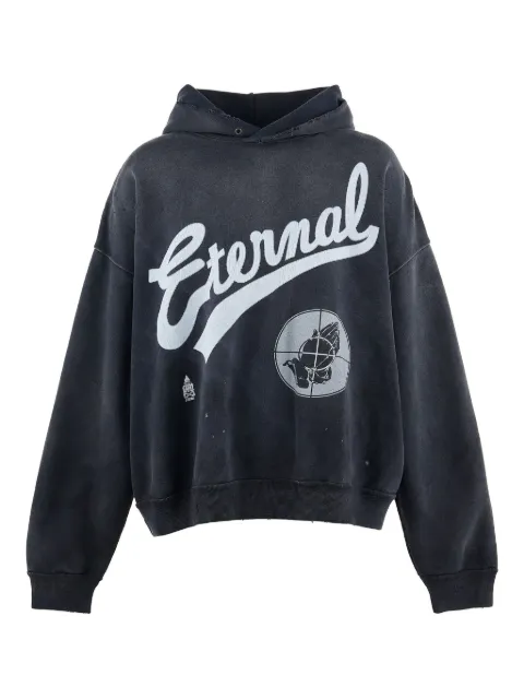 SAINT MXXXXXX Eternal hoodie Black SMHR80000C03BLK