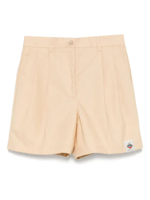 Bally pleated shorts Neutrals WTR037CO367