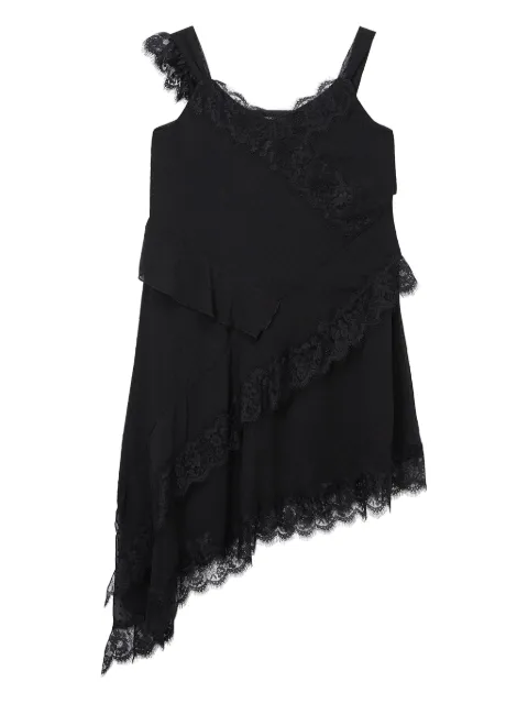 b+ab asymmetric lace dress Black 5S154AS