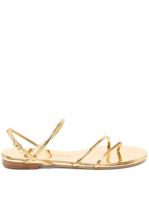 Studio Amelia Helix flat sandals Gold F860CFS