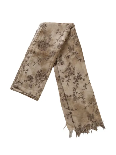 Uma Wang cotton scarf Neutrals UA0242