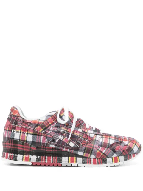 Comme Des Garçons Shirt x Asics GEL Lyte III sneakers Red FOK101