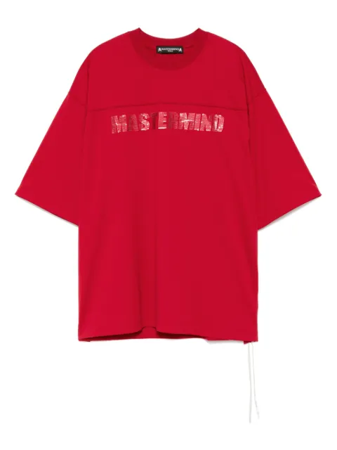 Mastermind World Football T-shirt Red MW25S14TS026RED
