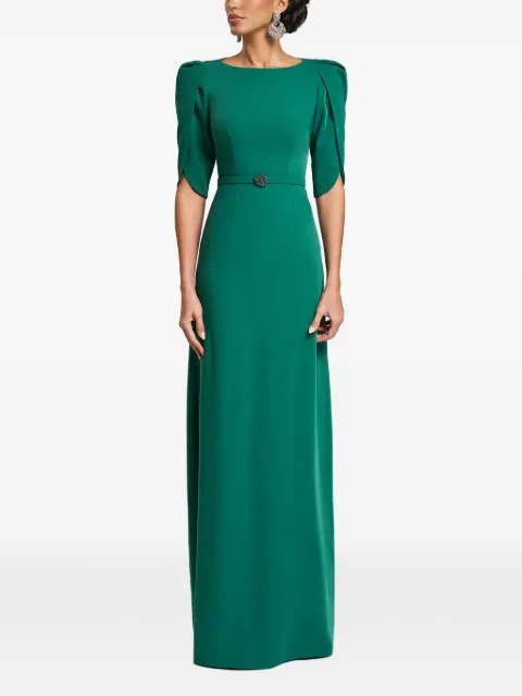 CRISTALLINI Blanca maxi dress Green CA122