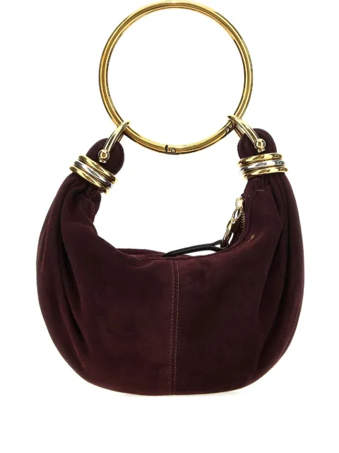 Chloé mini Bracelet tote bag Red CH25US623P57