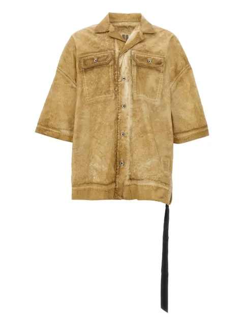 Rick Owens DRKSHDW Magnum Tommy shirt Neutrals DU01E3290PF81