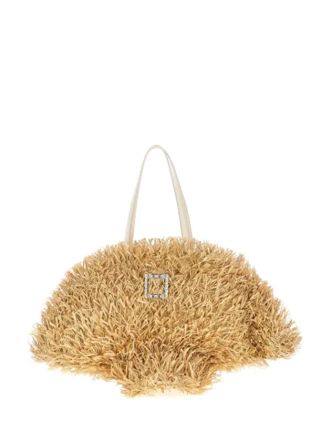 Roger Vivier large Tres Vivier Panier tote bag Neutrals RBWAOKK0300UDI