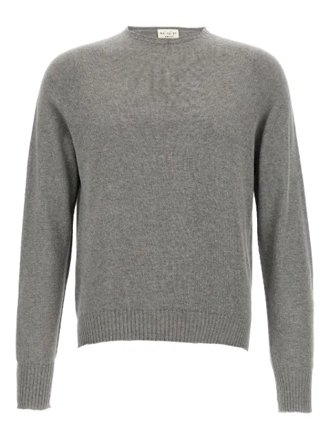 Ma'ry'ya cashmere-cotton sweater Grey YPK080A9