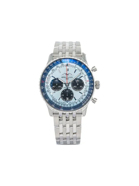 Breitling pre-owned Navitimer 43mm Blue AB0138