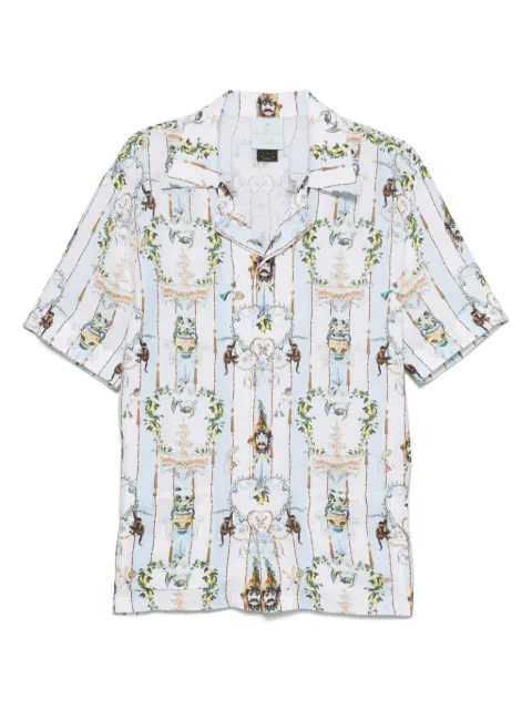 Camilla linen shirt Blue 00038072
