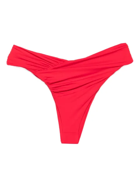 Magda Butrym twisted-waist bikini bottoms Red 828725