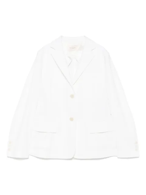 Montedoro twill-weave blazer White 6B1006N6584