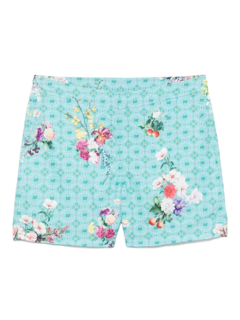 Camilla Gardens of Queluz-print swim shorts Green 00034011