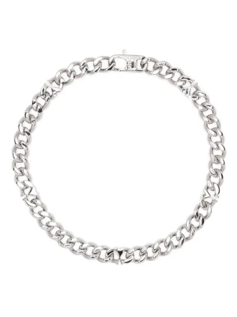 AMI Paris logo necklace Silver UJW928361900