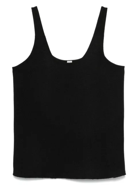 TOTEME sablé tank top Black 252WRT0510FB0240001